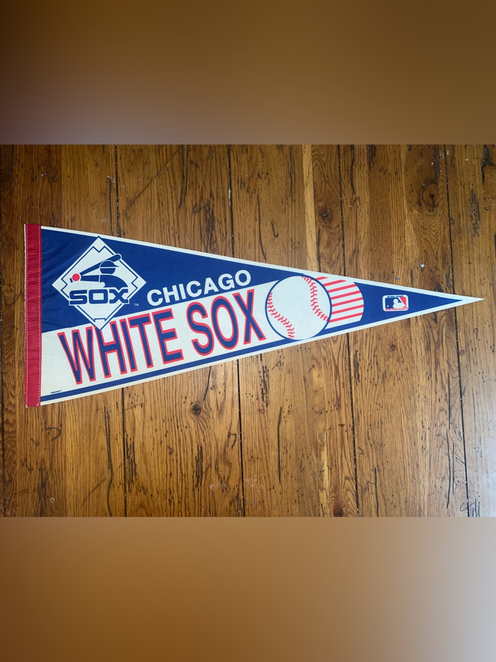 Chicago White Sox 12” x 30” Wall Pennant - Navy, Red, White